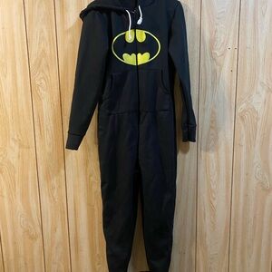 Black Batman Onesie with Yellow Logo